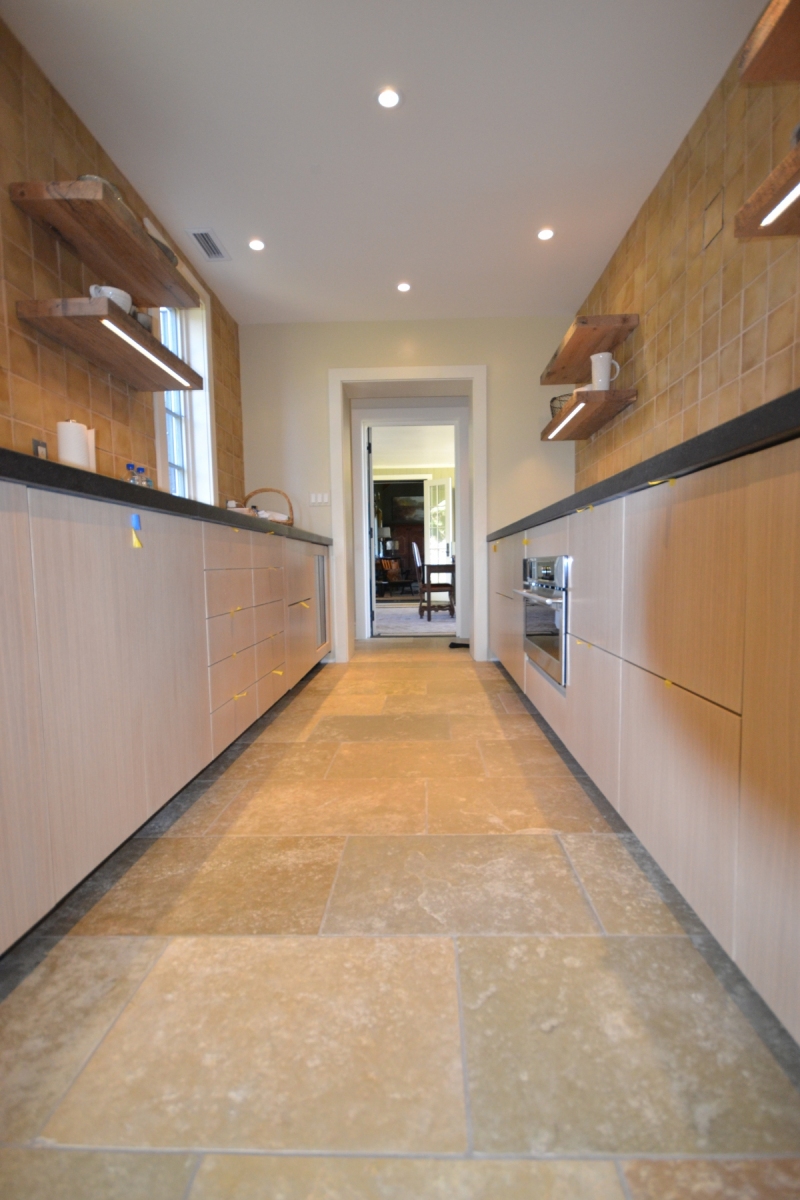 Warm Contemporary Kitchen With Rustic Wood Accents Kitchen Remodel by Sarisand Tile project photo 2